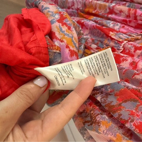 Free People Julianna Floral floaty maxi dress small - Picture 16 of 16